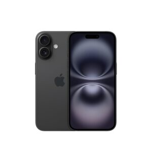 iPhone 16 128 GB: 5G Mobile Phone with Camera Control, A18 Chip and a Big Boost in Battery Life. Black